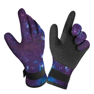 Gants de pêche en néoprène, imperméables, antidérapants, compatibles avec les écrans tactiles, sangle de poignet réglable, imprimé camouflage, unisexe - Product Image 3