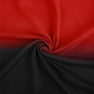 เสื้อยืดผู้ชายทรงสลิมฟิตตัดเย็บสีไล่ระดับสีตัดกันแขนสั้นผ้าฝ้ายแฟชั่นลำลองเสื้อยืด - Product Image 5