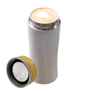 Quality 12Oz/360Ml Double Walled Minimalist Style Double Wall Insulated Stainless Steel Personalized Vacuum Portable Bottle - Product Image 1