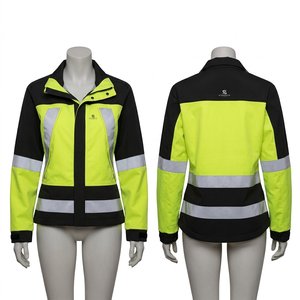 <b>Waterproof</b> Reflective Winter Safety Jacket Men's Hi Vis Workwear Construction Security Worker Windproof Jacket 2026 - Product Image 2