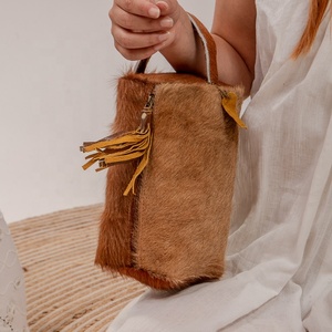 Kit de afeitado de cuero genuino Vintage para hombre, organizador de bolsa de viaje con cremallera Ziplock, artículos de tocador para hombre, organizador de maquillaje con patrón de caramelo - Product Image 4