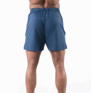 กางเกงขาสั้นออกกำลังกายผู้ชาย ผ้าแห้งเร็ว ระบายอากาศได้ดี ปรับแต่งได้ ไซส์ใหญ่ สำหรับฟิตเนส ออกกำลังกาย เล่นกีฬา วิ่งจ๊อกกิ้ง เทรนนิ่ง - Product Image 2