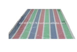 Bâche rayée d'origine vietnamienne pour métiers à tisser à jet d'eau – Feuilles de bâche PE imperméables et anti-humidité de haute qualité - Product Image 6