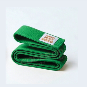 Nouvel Arrivage Ceintures d'Arts Martiaux BJJ en Coton 100% Personnalisables avec Logo OEM Prix Raisonnable Ceinture de Karaté Jiu Jitsu Unisexe - Product Image 3