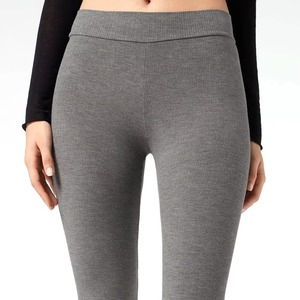 Women's Yoga Leggings Solid Pattern Anti-Cellulite Four-Way <b>Stretch</b> Quick Dry Breathable Spandex/Nylon High Waist Sport Gym - Product Image 5