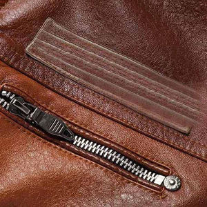 Veste en cuir pour homme de haute qualité, design personnalisé, nouvelle collection 2026, prix abordable, qualité supérieure - Product Image 3