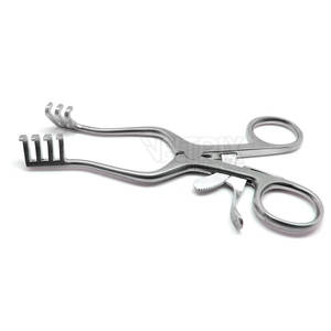 Fabriqué au Pakistan, acier inoxydable, matériau durable, en stock, rétracteurs Weitlaner Sharp 3x4 dents 5 - Product Image 2