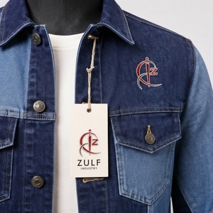 Chaqueta Vaquera Oversize para Hombre, Tela Vaquera Resistente, Corte Holgado, Cierre de Botones, Múltiples Bolsillos, Estilo Urbano Moderno, Ropa Casual de Exterior, OEM - Product Image 5