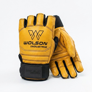 Full Finger Fitness Training <b>Gloves</b> Soft Comfortable <b>Grip</b> Workout Gym Weightlifting Support for Daily Sports Activities. - Product Image 2