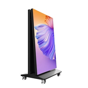 Pantalla LED para Carteles P1.5 P2.5 para Interiores/Exteriores, para Centros Comerciales, Pantalla GOB de Doble Cara, Plegable - Product Image 1