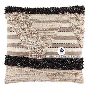 Housse de coussin en laine de luxe style bohème pour l'extérieur, motif vintage, tissée à la main, unique, très vendue, pour oreiller décoratif - Product Image 5