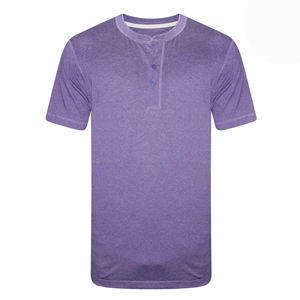 Camiseta de Hombre Oversize de Estilo Urbano con Logotipo Personalizado OEM, Parte Delantera Lisa, Estampado Puff, 100% Poliéster, Alta Calidad - Product Image 2