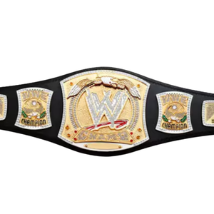 เข็มขัดแชมป์ WWE พร้อมรายละเอียดสีทอง เข็มขัดแชมป์มวยปล้ำ ของสะสมระดับพรีเมียม - Product Image 2