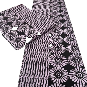 Tela de Algodón Ankara con Estampado Africano Premium para Vestidos de Uso Diario, Moda del Mercado de Tanzania - Product Image 1