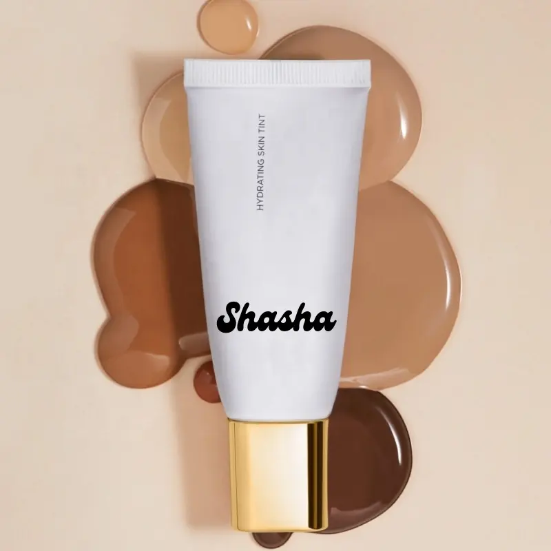 Private Label Veil Hydrating Skin Tint Face Foundation Lightweight 24 Hours Long Wear Full Coverage Makeup Foundation