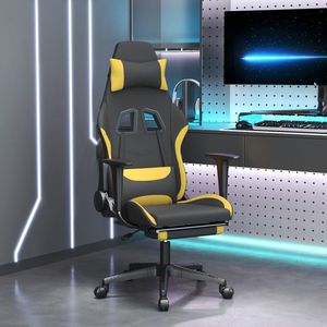 Sedia da gaming nera e gialla - Product Image 1