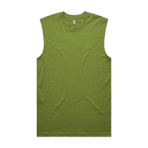 Débardeur en tricot sans manches pour homme, col rond, couleur unie, coupe classique, vêtement décontracté, respirant, 100% coton biologique, marron - Product Image 3