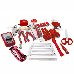 GLGW 23PC Handyman Manual Llave de acero profesional Llave Allen Caja de herramientas Juegos Juego de herramientas para el <span class=keywords><strong>hogar</strong></span> en stock Reparación del <span class=keywords><strong>hogar</strong></span> - Product Image 1