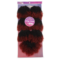 Lot de tissages de cheveux synthétiques super doux 6+1 avec closure, vente en gros Afrique du Sud