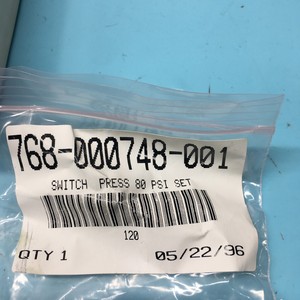 ชุดสวิตช์ควบคุมแรงดัน LAM 768-000748-001 80PSI, 167715 - อุปกรณ์และอะไหล่เซมิคอนดักเตอร์ระดับโลกที่เชื่อถือได้ - Product Image 2