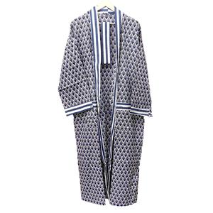 Bata Kimono Informal Ligera de Algodón Tejido Suave para Mujer, Talla Única, Estampado Floral, Ecológica, con Abertura Frontal, para el Hogar - Product Image 5