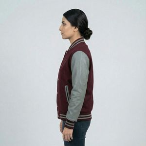 Top Selling Custom Latterman College Winter Quilted 100% Wool Breathable Windproof Varsity <b>Jacket</b> <b>Baseball</b> Bomber Vintage - Product Image 6