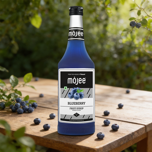 Jarabe de Arándanos Mojee 1000 ML, Rico Sabor a Bayas en Botella, Sin Saborizantes Artificiales para Cócteles - Product Image 4