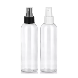 Body Oil 250ml 8oz PET Plastic Slim Cosmo <b>Pump</b> Sprayer Shampoo Skin Care Serum Custom Logo Silk Screen Printing Lotion - Product Image 4