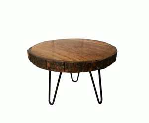 Support à gâteau rond en bois fait main, passe au lave-vaisselle, présentoir de luxe pour desserts d'anniversaire, décoration intérieure - Product Image 2