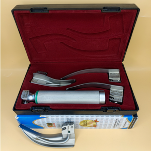 LAPA-737840-2-2 Laringoscopio Macintosh de Fibra Óptica, Juego de 3 Hojas 1-2-3, Mango para Adultos, Hoja Reutilizable de Acero Inoxidable de Calidad Premium - Product Image 6