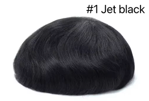 Golden Hair International GH-M18 Toupee con Base de PU y Línea de Cabello Invisible, Cabello Virgen Indio de Bengala Occidental, Ondulado de 38mm - Product Image 6