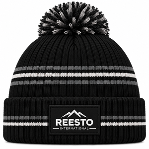 Bonnets d'hiver personnalisés professionnels 2026 avec logo, bonnets tricotés de haute qualité personnalisés avec marque, vente en gros de bonnets d'hiver unisexes - Product Image 1