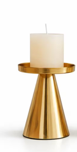 Aluminium Metal <b>Candle</b> Holder for <b>Long</b>-Lasting Use for Home Decor Weddings Parties Available for Competitive Price from India - Product Image 2