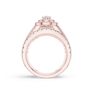 Anillo de Compromiso con Diamante Sintético Cultivado en Laboratorio, Corte Brillante, Color E, Certificado EGL, Plata 925, Lujoso para Bodas y Fiestas - Product Image 4