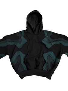 Sudadera con Capucha Extra Grande con Cierre, para Hombre, Corte Regular, Estilo Urbano de Invierno, 100% Algodón - Product Image 2