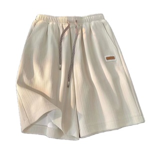 Pantalones cortos deportivos informales holgados de verano para hombre con cordón, pantalones cortos de talla adulta para hombre a buen precio - Product Image 6
