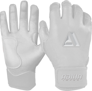 Gants de frappe en cuir blanc Adiha Impex, antidérapants, personnalisables, rembourrés, fermeture auto-agrippante, unisexe, adulte, entraînement, durables, toucher doux - Product Image 4