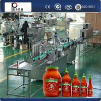 PX Nouveau Design Machine à Sauce pour Bouteilles de 500ml Moteur Chocolat Beurre de Cacahuète Tomate Ketchup Verre Sac Chimique Moteur à Engrenages