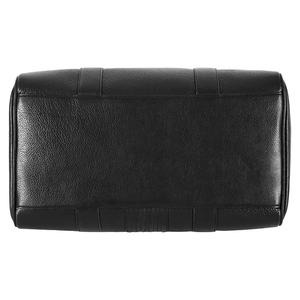 Wholesale Smart Range Leather Genuine Full Grain Cowhide Leather Duffel <b>Bag</b> Black Travel Weekender Holdall Shoulder Strap YKK - Product Image 6