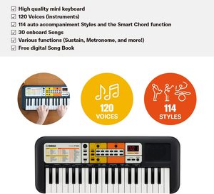 YamahaS PSS F30 37 Mini Touches Piano Numérique Portable-Mini Piano Numérique pour Enfants et Débutants - Product Image 2