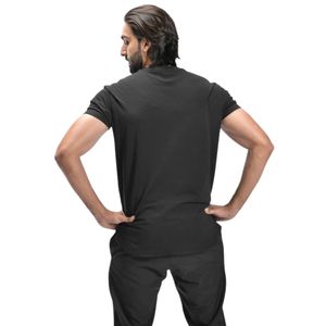 Camiseta de Manga Corta para Hombre, Cuello Redondo, Color Sólido, Ligera, Corte Ajustado, Informal, Básica, para Uso Diario, Verano - Product Image 6