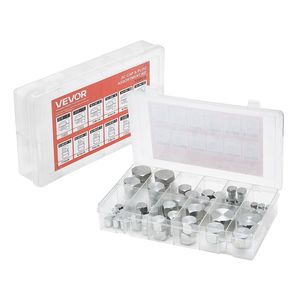 72 pezzi 37 gradi JIC raccordi idraulici tappo per tubo e spina Kit assortimento parti idrauliche - Product Image 1