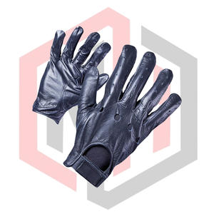 ถุงมือขับรถหนังแท้สีดำล้วน กันลื่น ทนต่อการฉีกขาด ระบายอากาศได้ดี ป้องกันการบาด ป้องกันไฟฟ้าสถิต ปราศจากซิลิโคน ปราศจากแป้ง - Product Image 3