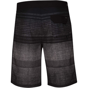 Short de bain décontracté pour homme en polyester/coton respirant à séchage rapide, taille mi-haute avec cordon de serrage, style Bermuda, couleur unie 34 - Product Image 2