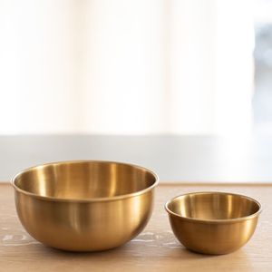 Bol en aluminium innovant conçu pour une présentation culinaire haut de gamme, décoration élégante de table à manger, service de cuisine durable pour un usage quotidien - Product Image 6