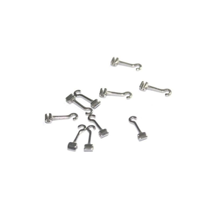 Ganchos de Ortodoncia Crimpables Izquierdo y Derecho de 5.5mm, Manuales, para Arcos de Acero Inoxidable, Clase I, Certificación ISO, Lisos - Product Image 1