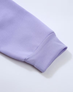 Sweat à capuche oversize pour femme, personnalisé, en polaire respirante, polyester/coton, de haute qualité, épais et écologique - Product Image 3