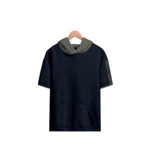 Sudadera con capucha para hombre Camuflaje personalizado Impreso Imágenes Impresión Logo 100% Algodón 280 GSM Diseño de tamaño personalizado de Bangladesh MOQ bajo - Product Image 3