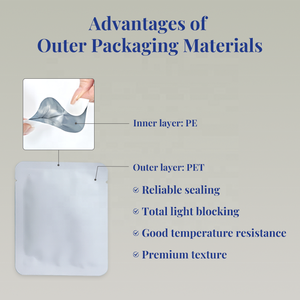 Vente en gros usine : Patchs oculaires personnalisés avec logo, support transparent, OEM ODM, formule couleur personnalisée, pour cernes et poches sous les yeux - Product Image 5