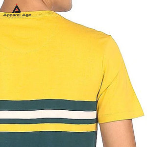 เสื้อยืดผู้ชายผ้าฝ้าย 100% ระบายอากาศได้ดี สกรีนโลโก้ตามสั่ง ขายส่ง ทรงหลวม สไตล์สตรีทแฟชั่น - Product Image 5